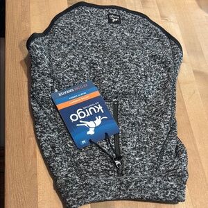 NWT Dog Black and Gray Sweater- M